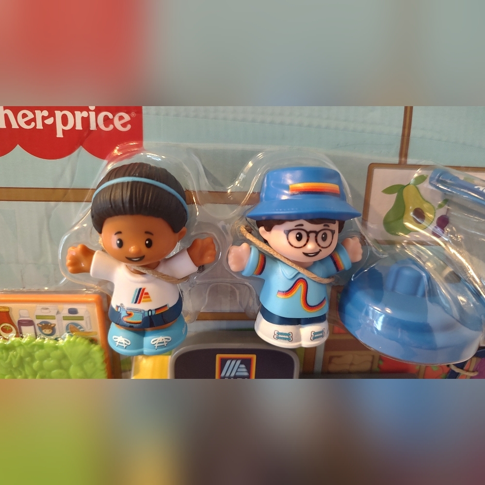 Fisher Price Little People Aldi Fun Playset NWT Shopping Set - Picture 3 of 4